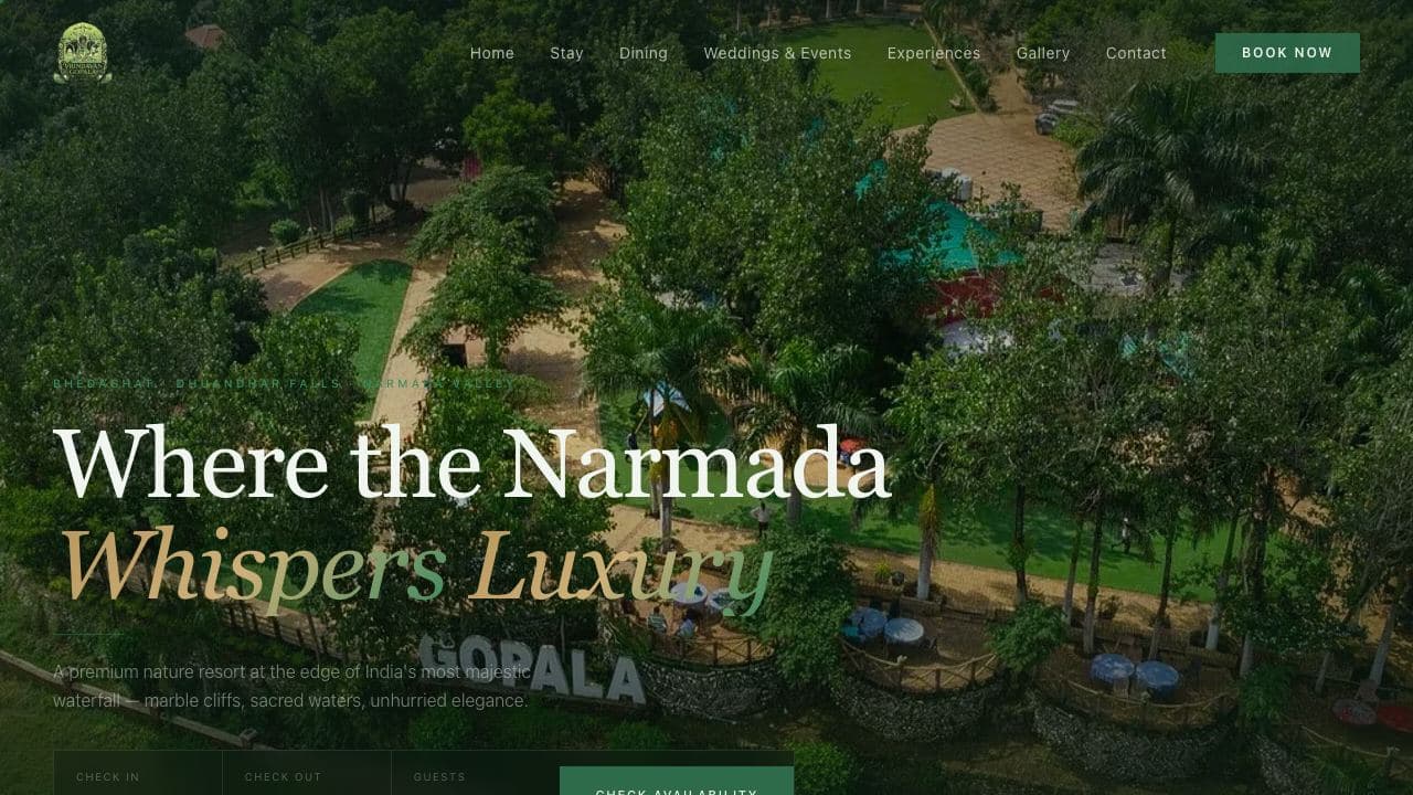 New Vrindavan live site preview